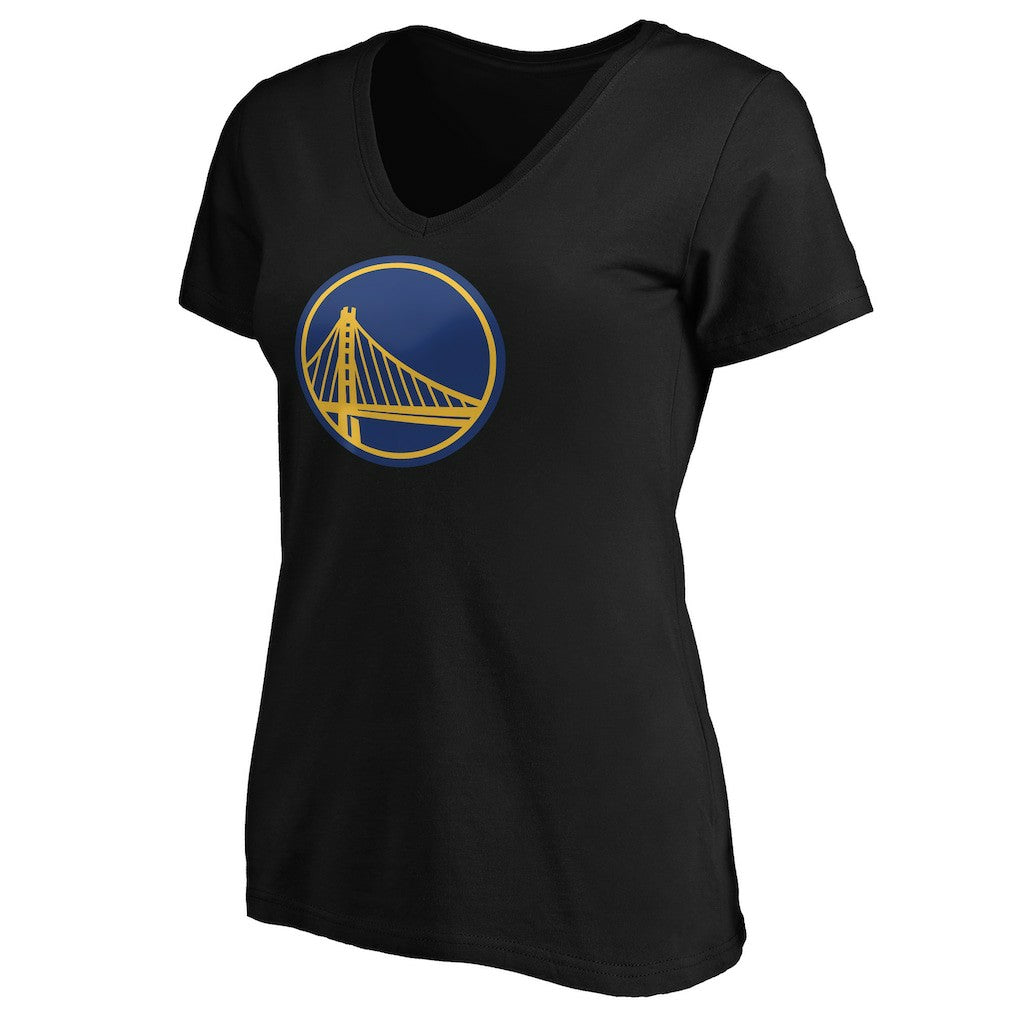 NBA - Stephen Curry Golden State Warriors Women's Playmaker Name & Number V-Neck T-Shirt - Black