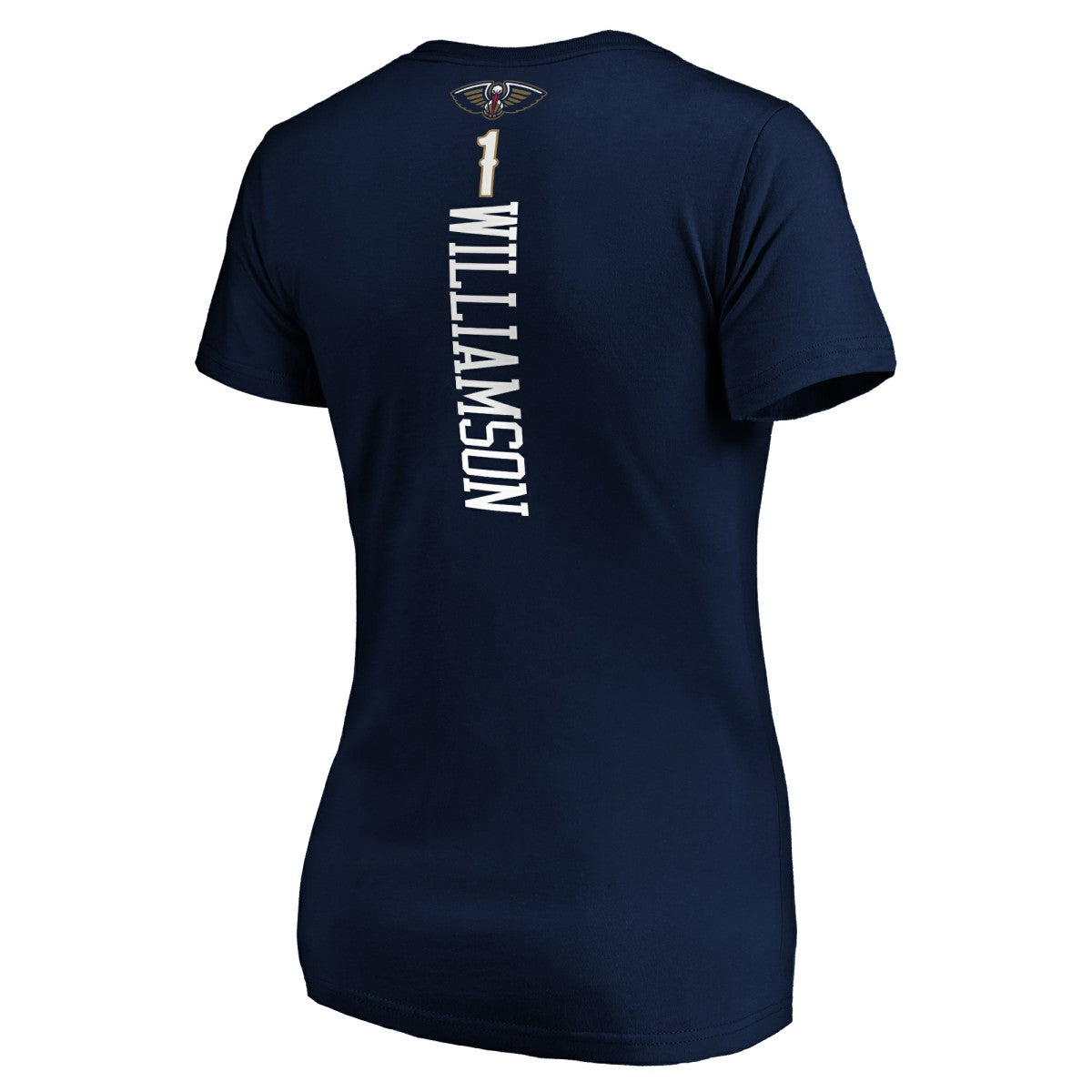 NBA - Zion Williamson New Orleans Pelicans Women's Playmaker Name & Number V-Neck T-Shirt - Navy