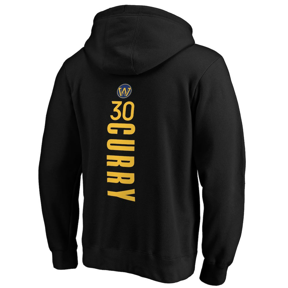 NBA - Stephen Curry Golden State Warriors Playmaker Name & Number Pullover Hoodie - Black