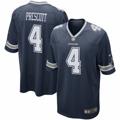 Dak Prescott Dallas Cowboys Game Team Jersey Navy - Nike