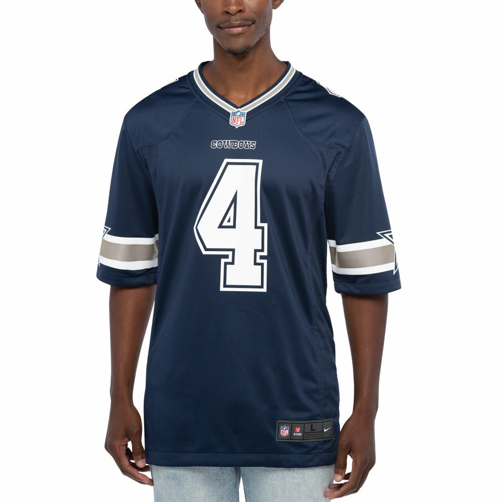 Dak Prescott Dallas Cowboys Game Team Jersey Navy - Nike