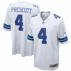 Dak Prescott Dallas Cowboys Game Team Jersey White - Nike