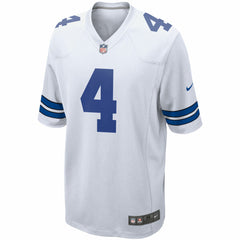 Dak Prescott Dallas Cowboys Game Team Jersey White - Nike