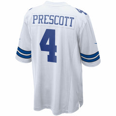 Dak Prescott Dallas Cowboys Game Team Jersey White - Nike