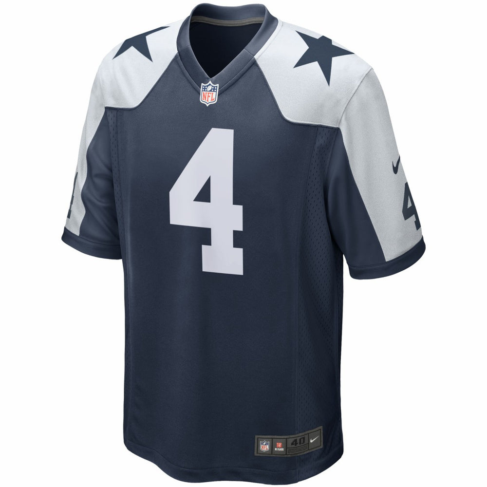 Dak Prescott Dallas Cowboys Alternate Game Team Jersey Navy - Nike