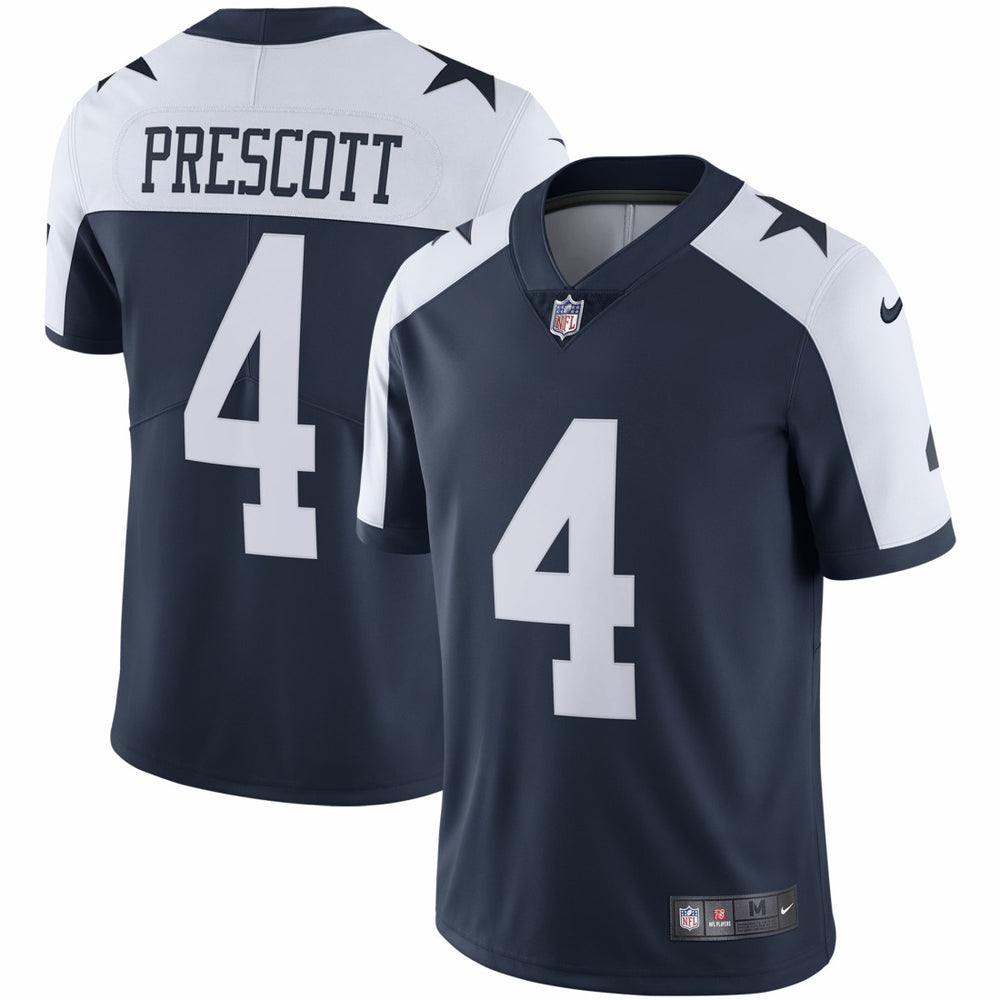 Dak Prescott Dallas Cowboys Alternate Vapor Limited Jersey Navy - Nike
