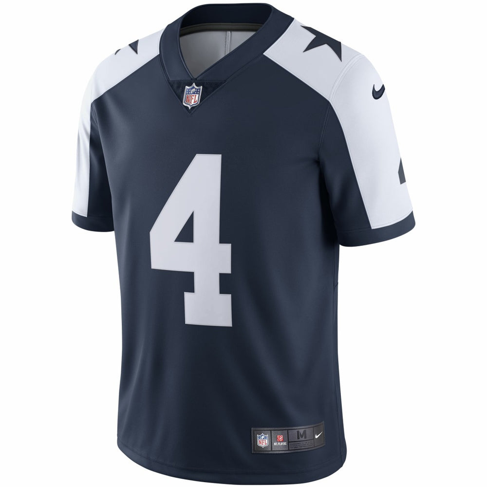Dak Prescott Dallas Cowboys Alternate Vapor Limited Jersey Navy - Nike