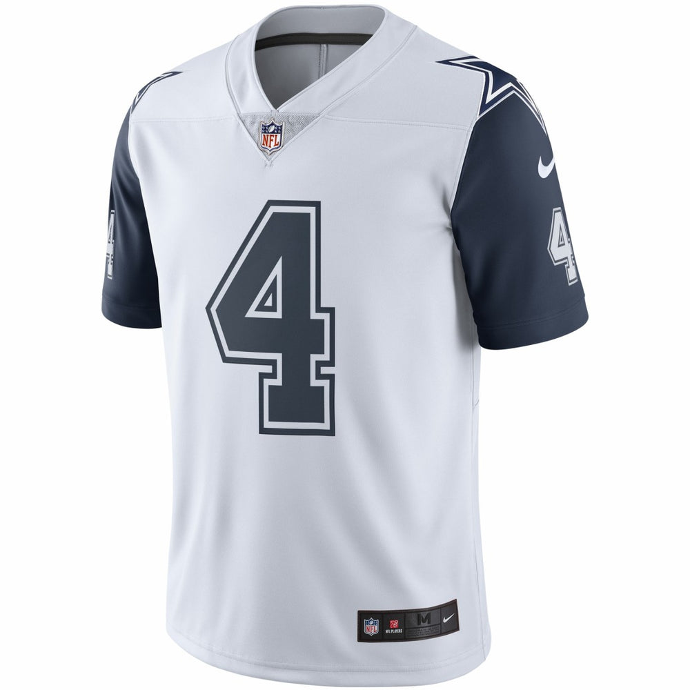 Dak Prescott Dallas Cowboys Color Rush Vapor Limited Jersey White - Nike