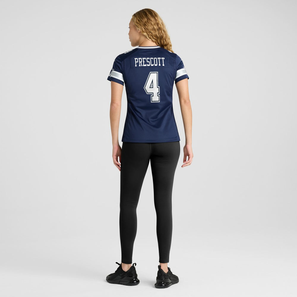 Dak Prescott Dallas Cowboys Women's Game Team Jersey Navy - Nike