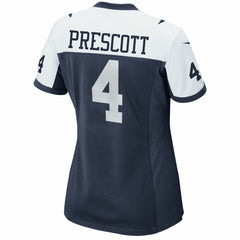 Dak Prescott Dallas Cowboys Women's Alternate Game Team Jersey Navy - Nike