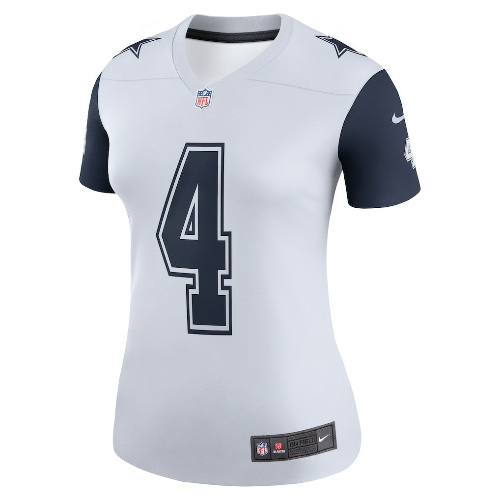Dak Prescott Dallas Cowboys Women's Legend Player Performance Top White - Nike