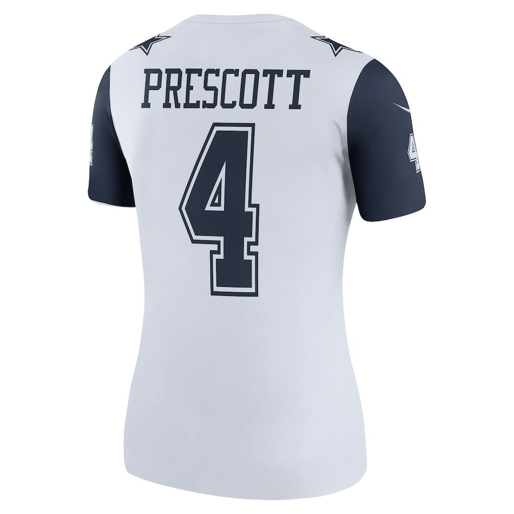 Dak Prescott Dallas Cowboys Women's Legend Player Performance Top White - Nike