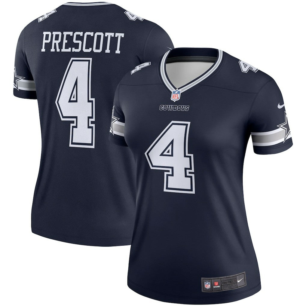 Dak Prescott Dallas Cowboys Women's Legend Player Performance Top Navy - Nike