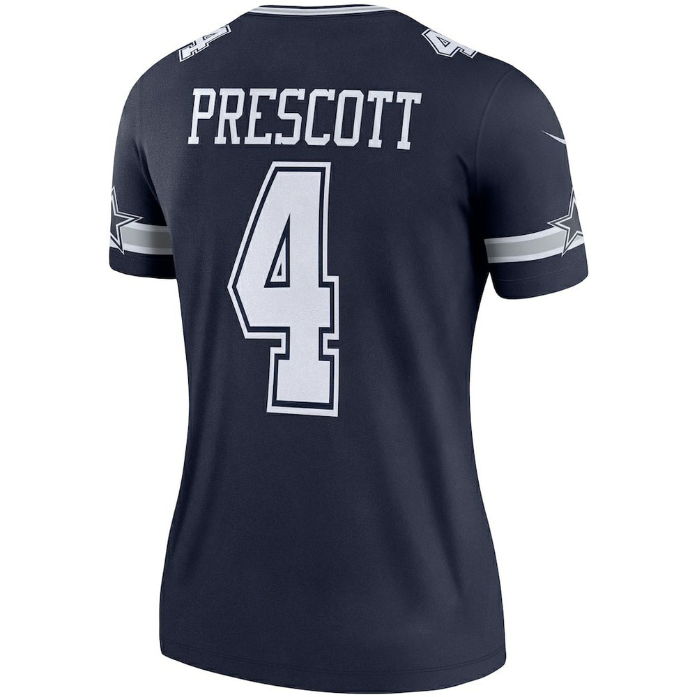 Dak Prescott Dallas Cowboys Women's Legend Player Performance Top Navy - Nike