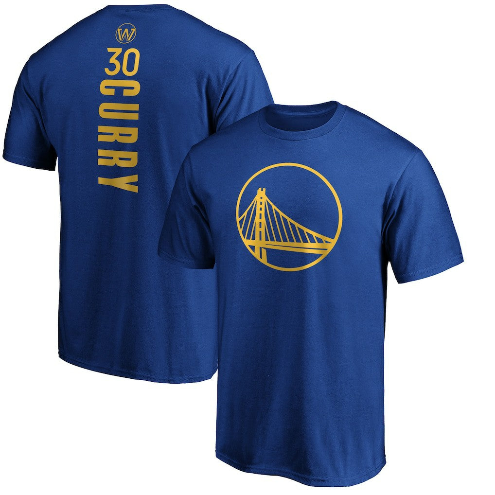 Fanatics - Stephen Curry Golden State Warriors Team Playmaker Name & Number T-Shirt - Royal