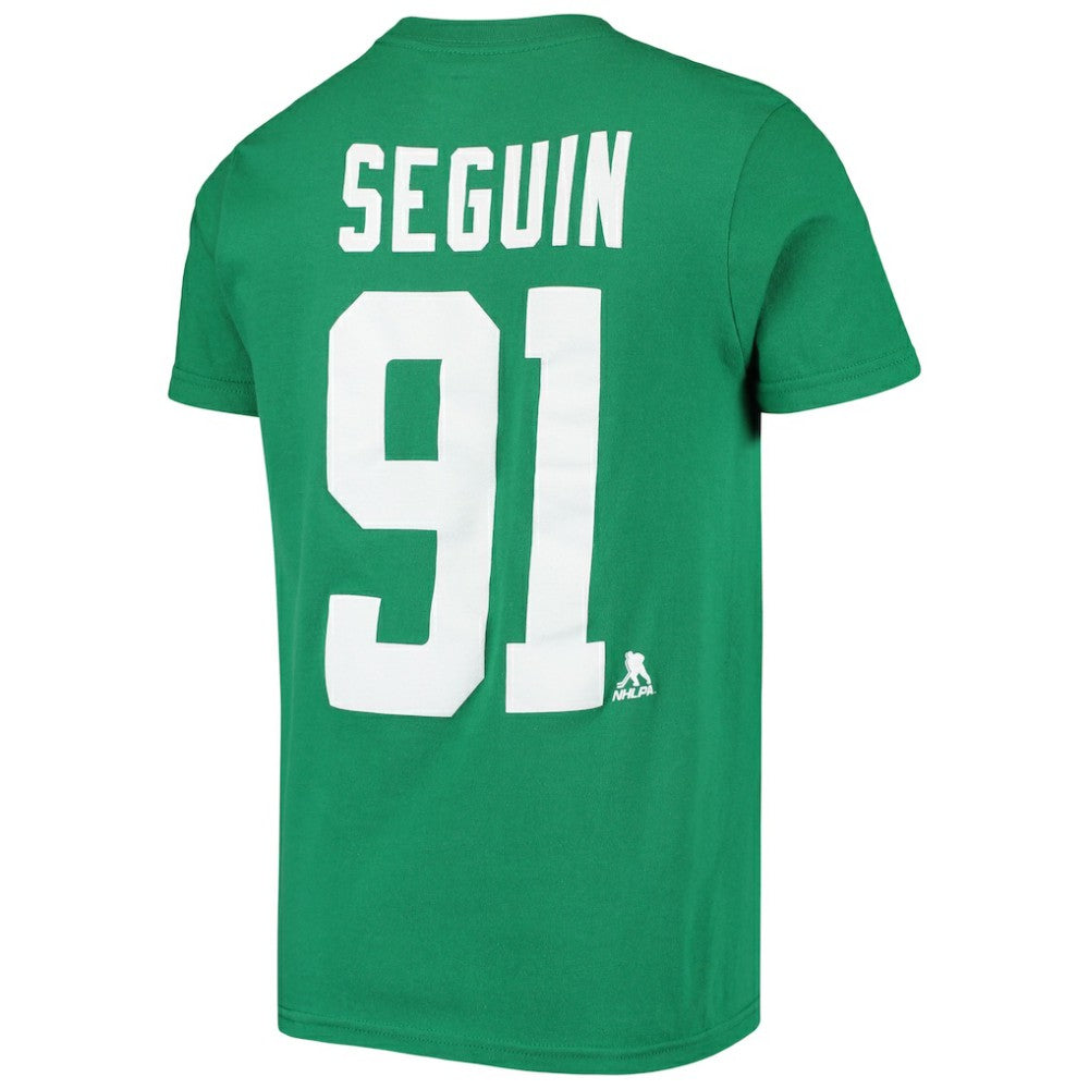 Tyler Seguin Dallas Stars - Youth Player Name & Number T-Shirt Kelly Green