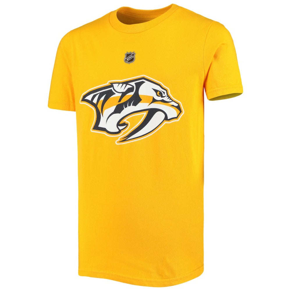 Filip Forsberg Nashville Predators - Youth Player Name & Number T-Shirt Gold