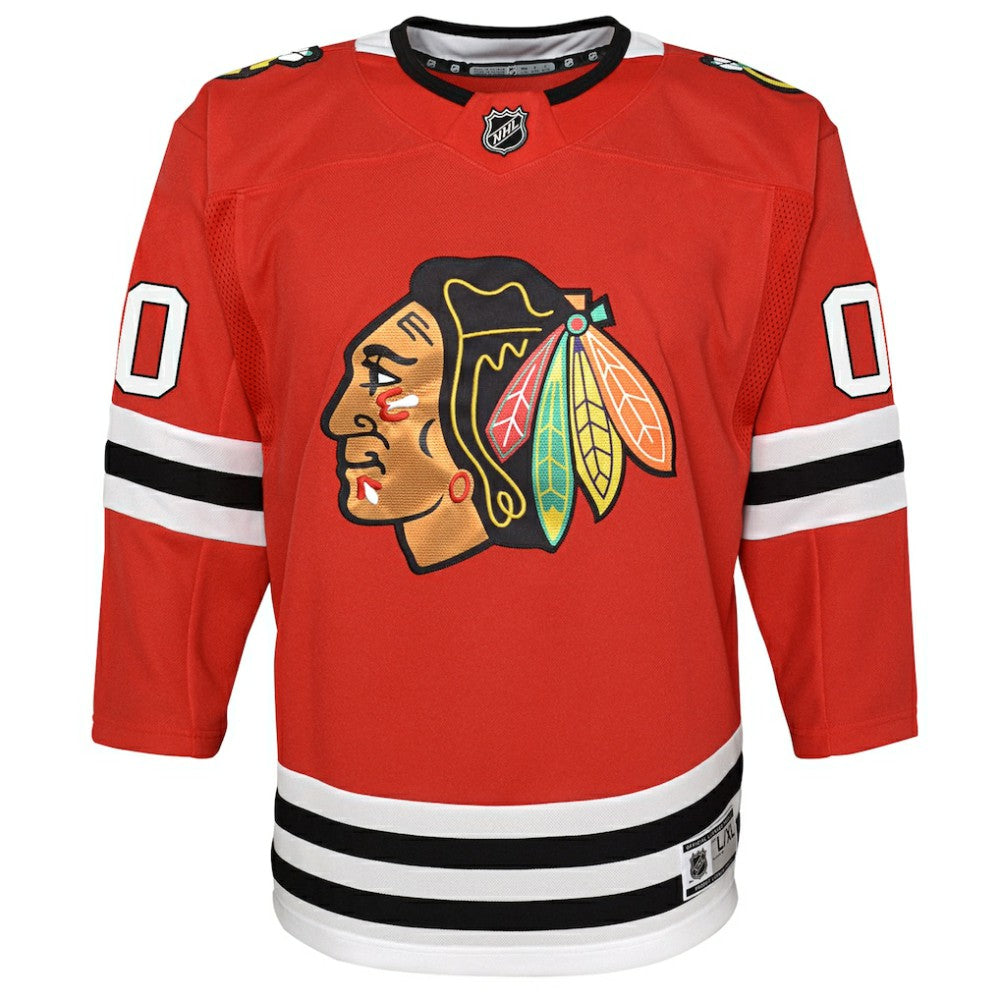 Chicago Blackhawks Youth Premier Custom Jersey Red