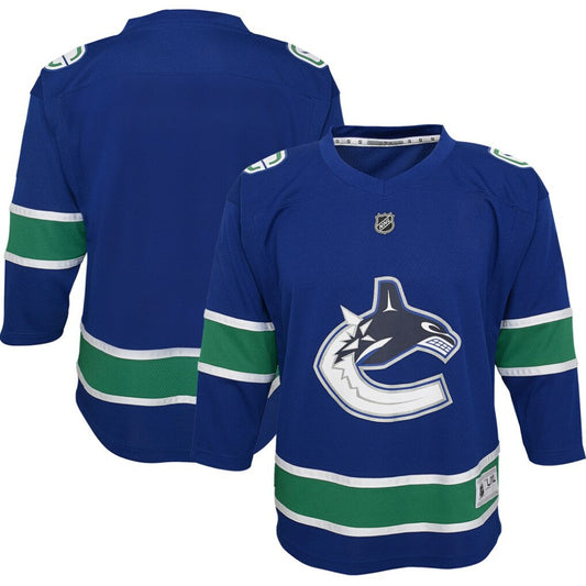 Vancouver Canucks Youth Replica Jersey - Blue | NHL Jerseys