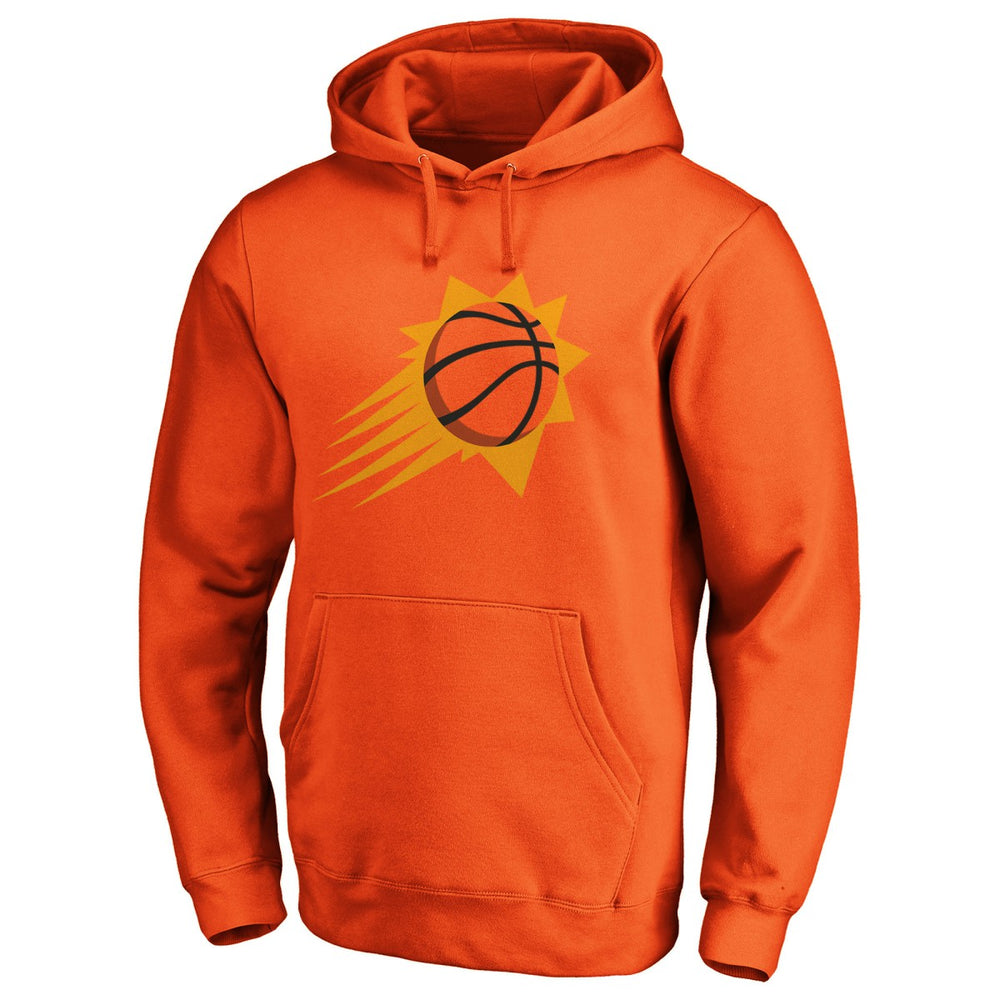 Fanatics - Phoenix Suns Icon Primary Logo Fitted Pullover Hoodie - Orange