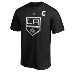 Anze Kopitar Los Angeles Kings - Fanatics Authentic Stack Player Name & Number T-Shirt Black