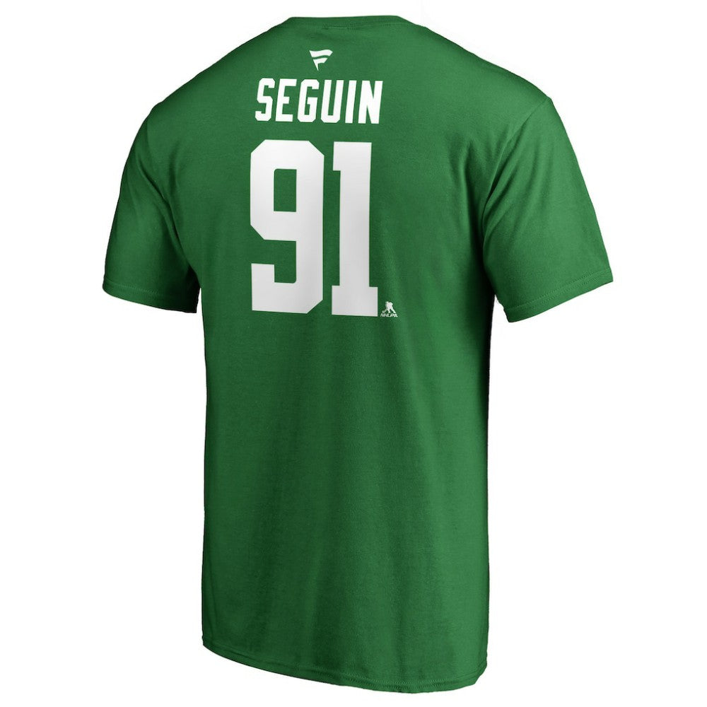 Tyler Seguin Dallas Stars - Fanatics Authentic Stack Player Name & Number T-Shirt Kelly Green