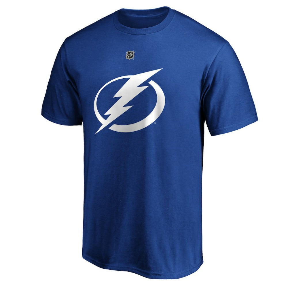 Nikita Kucherov Tampa Bay Lightning - Fanatics Authentic Stack Player Name & Number T-Shirt Blue