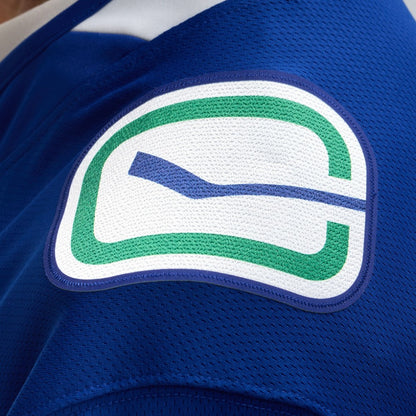 Vancouver Canucks Fanatics Home Team Breakaway Jersey - Blue | NHL Jerseys