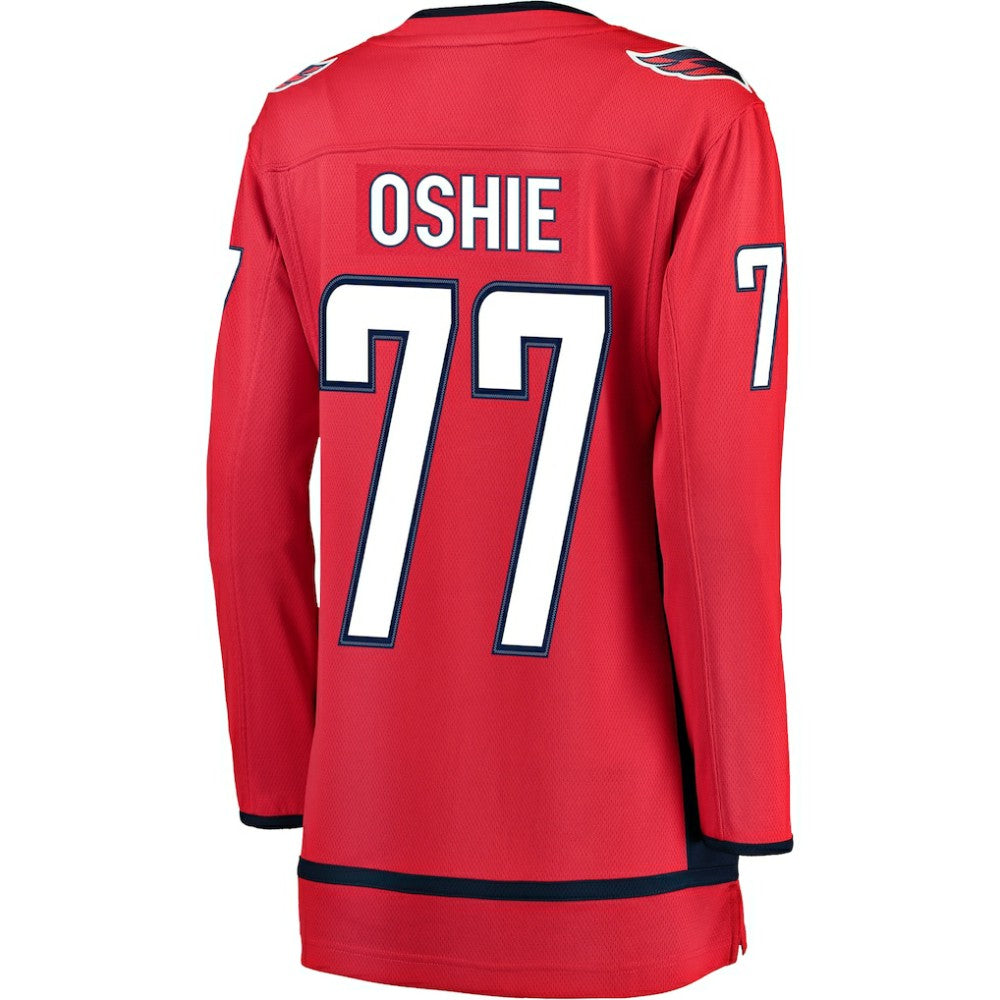 TJ Oshie Washington Capitals Fanatics Women's Breakaway Player Jersey - Red | NHL Jerseys