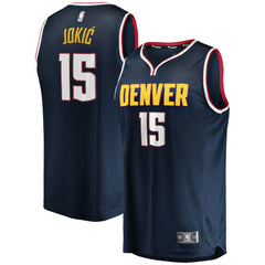 Fanatics - Nikola Jokic Denver Nuggets Fast Break Player Jersey - Icon Editi- Navy