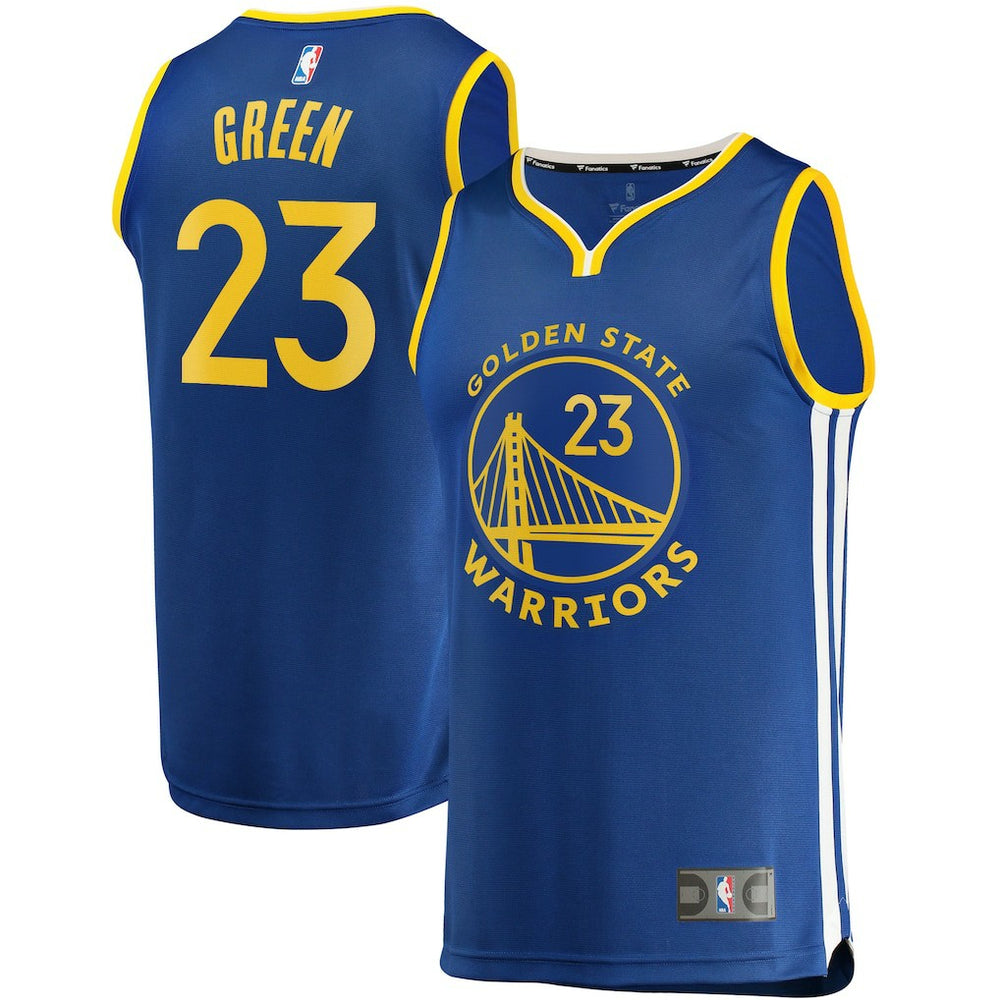 Fanatics - Draymond Green Golden State Warriors Fast Break Replica Player Team Jersey - Icon Editi- Royal