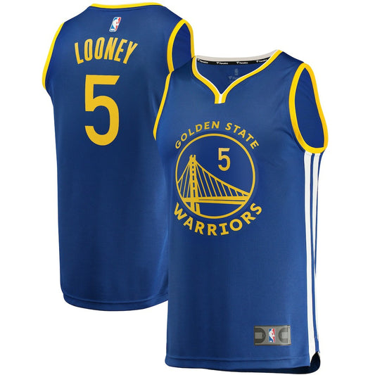 Kevon Looney Golden State Warriors Fast Break Replica Player Team Jersey sale - Icon Editi- Royal | NBA Jerseys