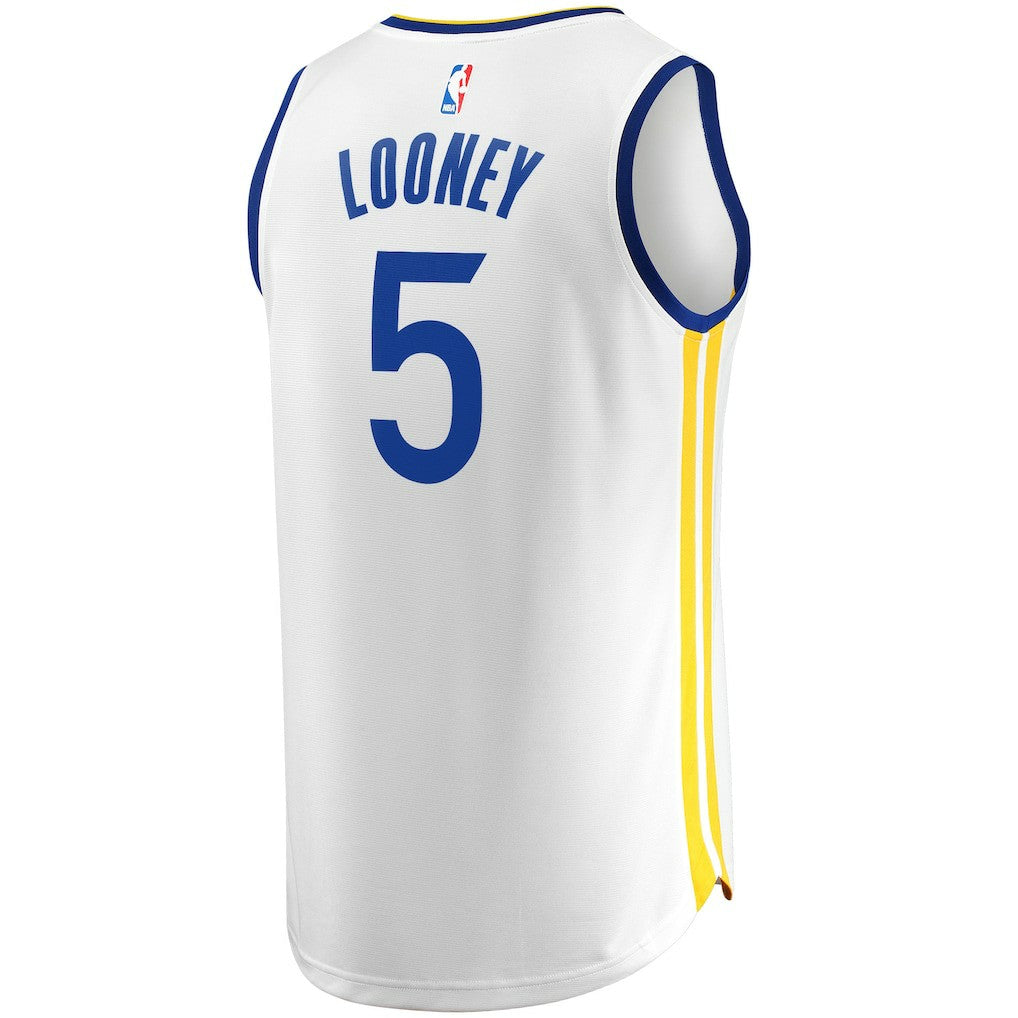 Fanatics - Kevon Looney Golden State Warriors Fast Break Player Replica Jersey - Association Editi- White