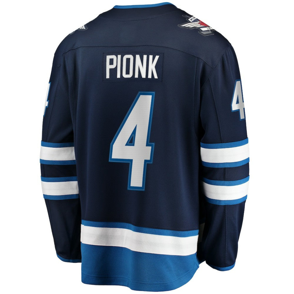 Neal Pionk Winnipeg Jets Fanatics Home Breakaway Player Jersey - Navy | NHL Jerseys