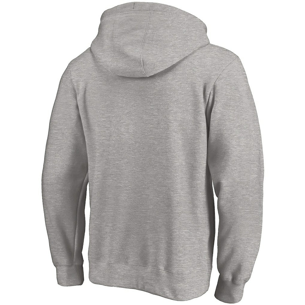 Arizona Cardinals Fade Out Fitted Pullover Hoodie Heather Gray - Fanatics