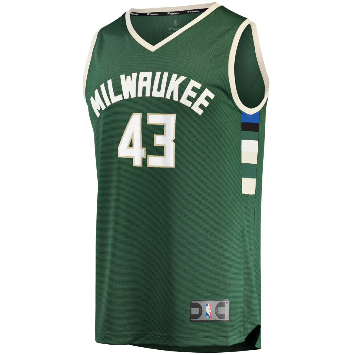 Fanatics - Thanasis Antetokounmpo Milwaukee Bucks Fast Break Replica Player Jersey - Icon Edition - Hunter Green