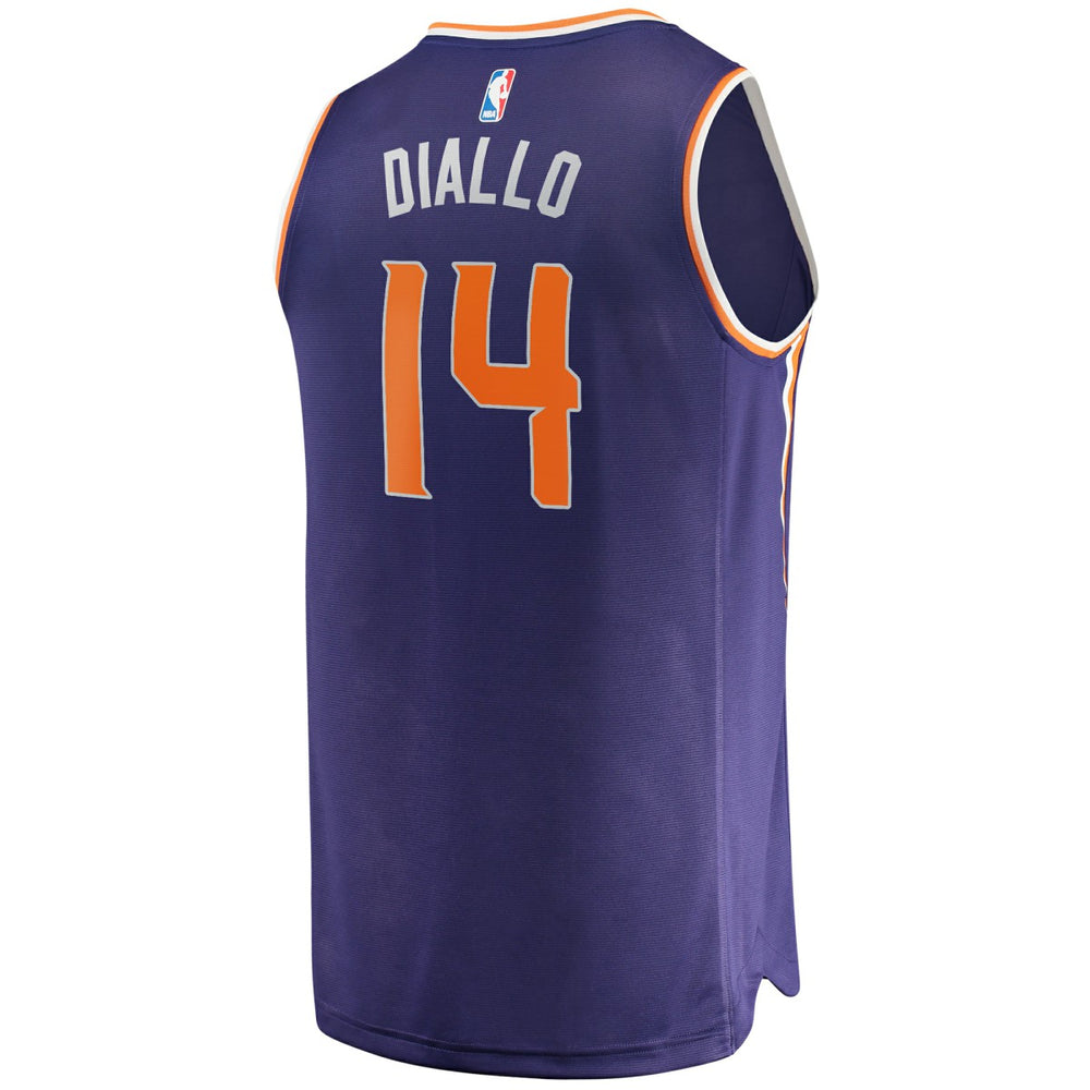 Fanatics - Cheick Diallo Phoenix Suns Youth Fast Break Replica Player Jersey - Icon Edition - Purple