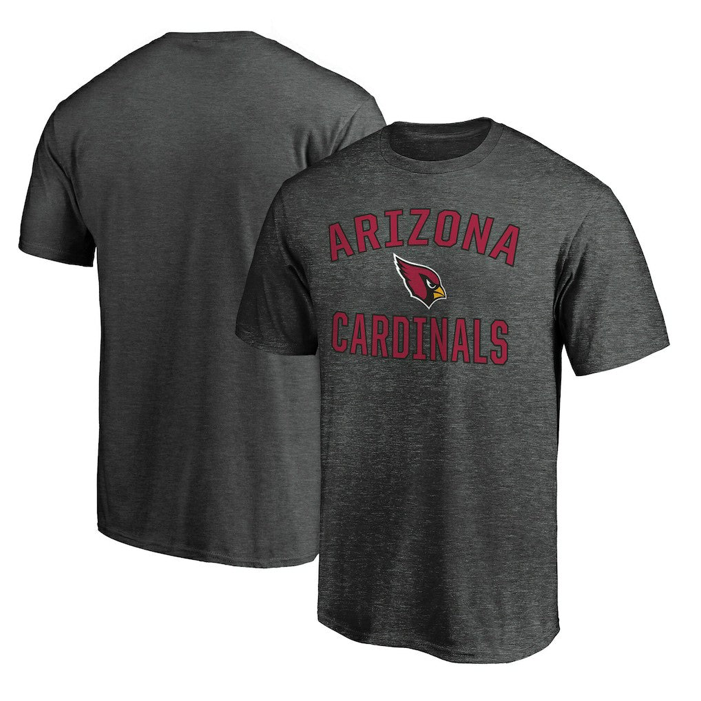 Arizona Cardinals Victory Arch T-Shirt Heather Charcoal - Fanatics