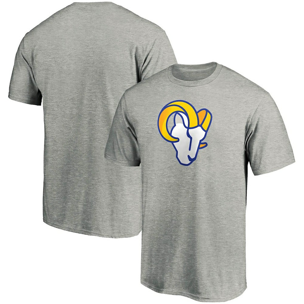 Los Angeles Rams Primary Logo T-Shirt Heather Gray - Fanatics