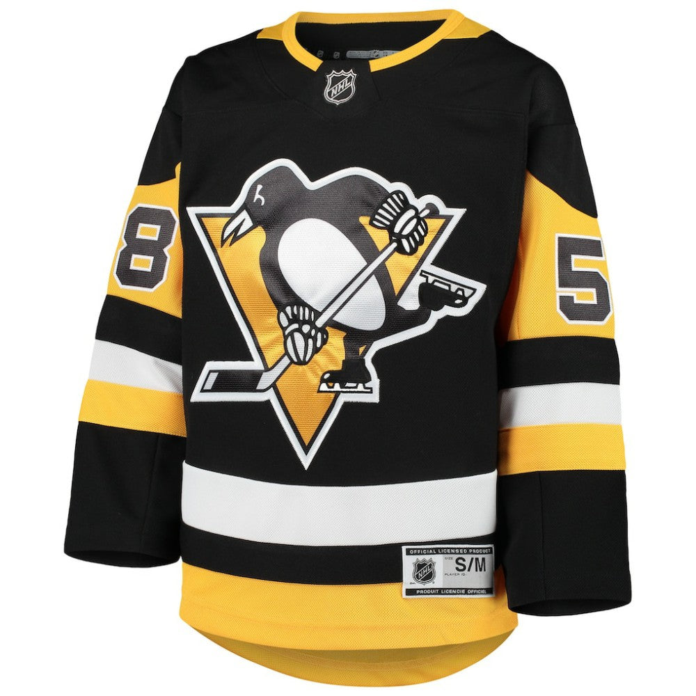 Kris Letang Pittsburgh Penguins Youth Premier Player Jersey Black