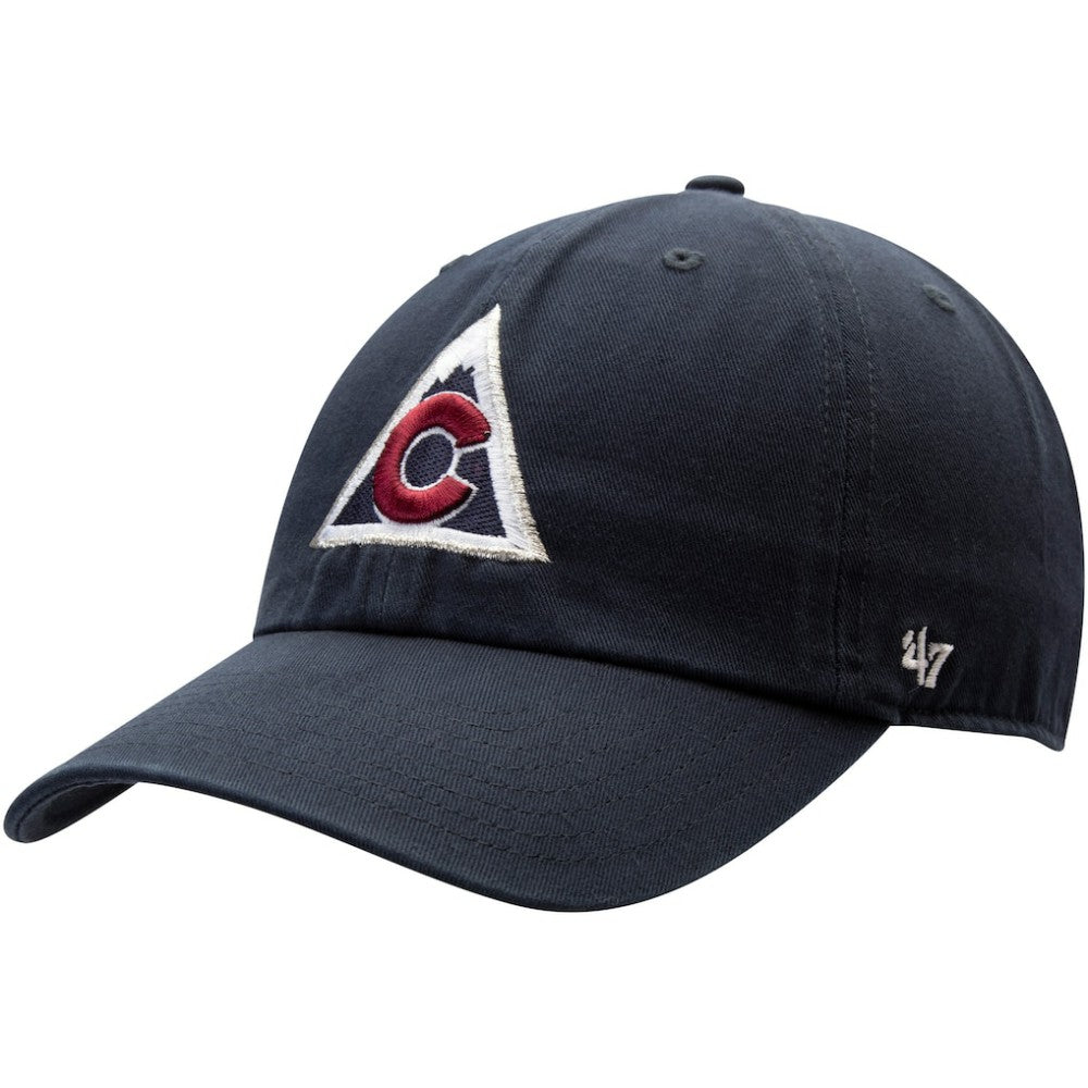 Colorado Avalanche - '47 Clean Up Alternate Logo Adjustable Hat Navy