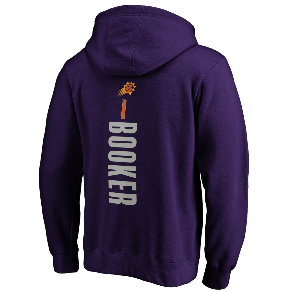 NBA - Devin Booker Phoenix Suns Playmaker Name & Number Pullover Hoodie - Purple