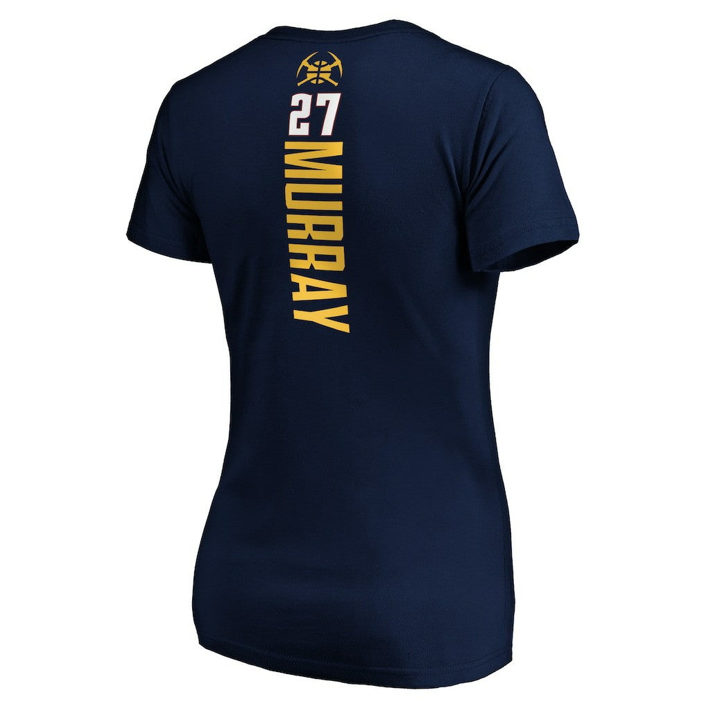 NBA - Jamal Murray Denver Nuggets Women's Playmaker Name & Number T-Shirt - Navy