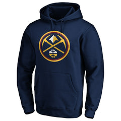 NBA - Denver Nuggets Playmaker Name & Number Pullover Hoodie - Navy