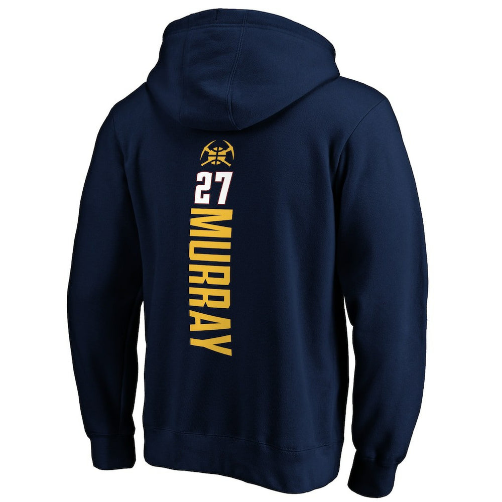 NBA - Denver Nuggets Playmaker Name & Number Pullover Hoodie - Navy