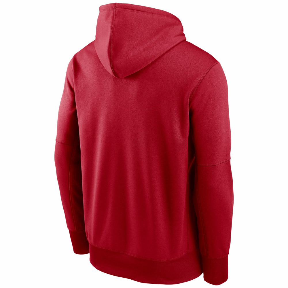Tampa Bay Buccaneers Fan Gear Wordmark Performance Pullover Hoodie Red - Nike