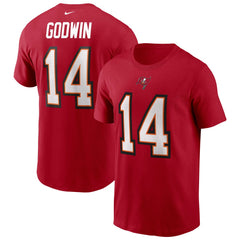 Chris Godwin Tampa Bay Buccaneers Name & Number T-Shirt Red - Nike