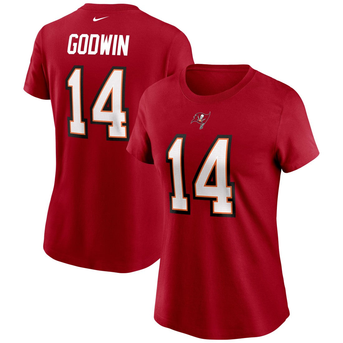 Chris Godwin Tampa Bay Buccaneers Women's Name & Number T-Shirt Red - Nike