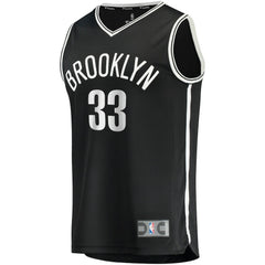 Fanatics - Nicolas Claxton Brooklyn Nets Fast Break Player Jersey - Icon Edition - Black