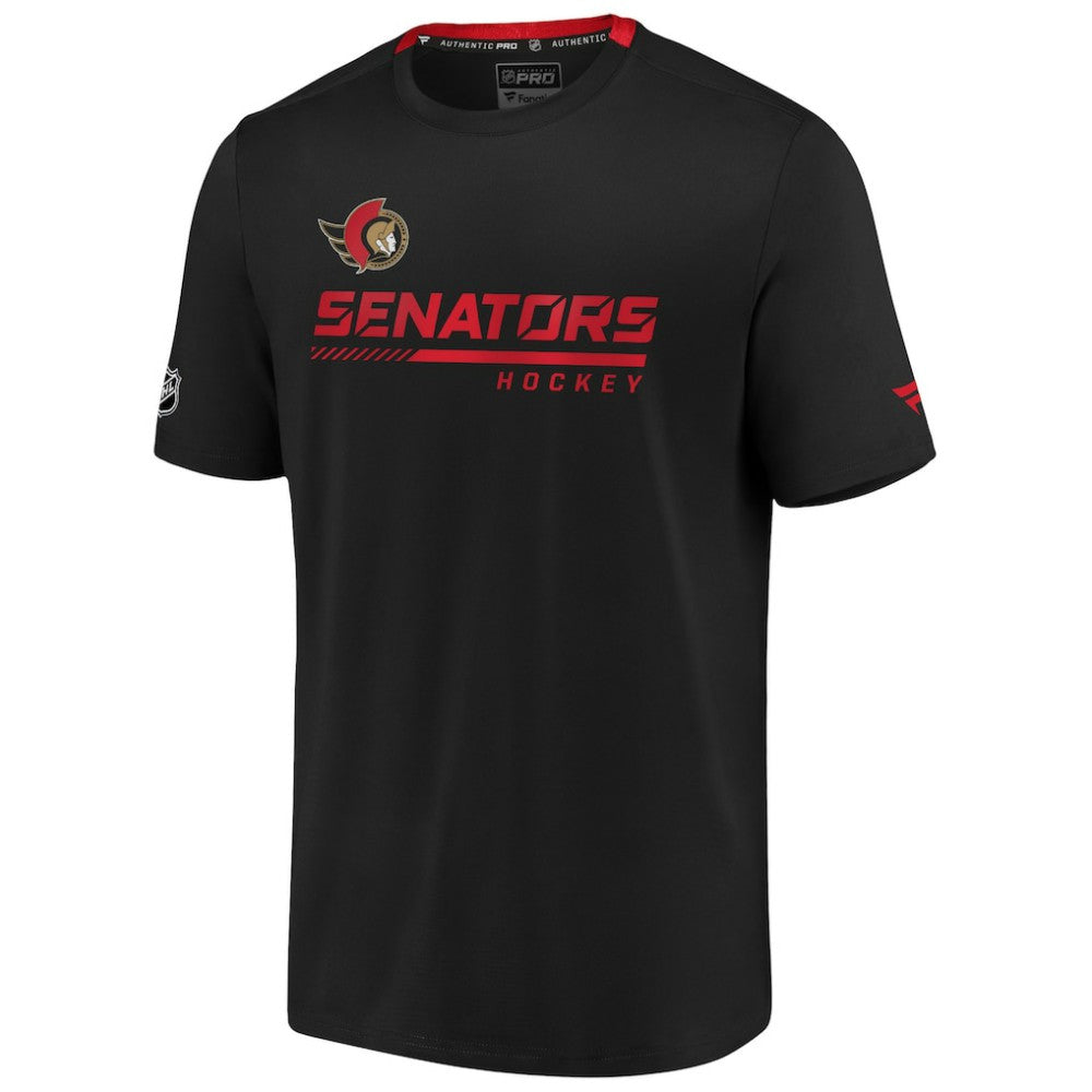 Ottawa Senators - Fanatics Authentic Pro Locker Room Performance T-Shirt Black